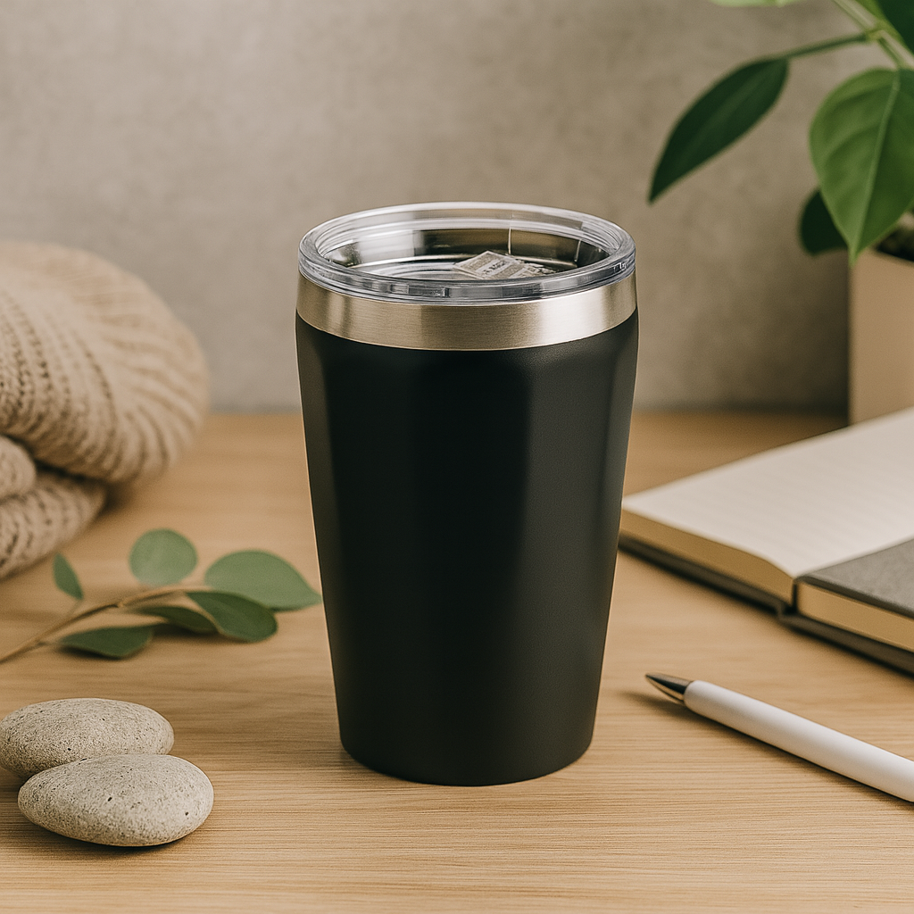 Isabell Recycled double wall steel tumbler
