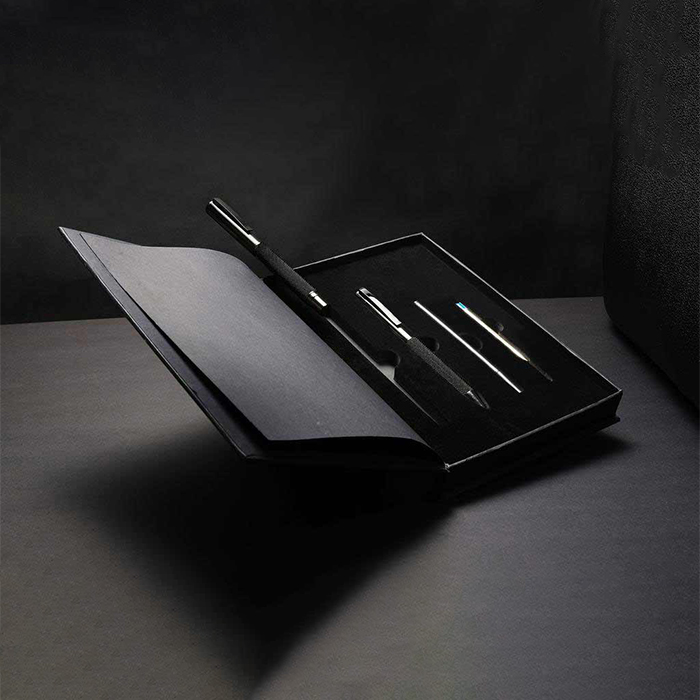 Taylor Set of 2 premium mesh metal pens. (1)