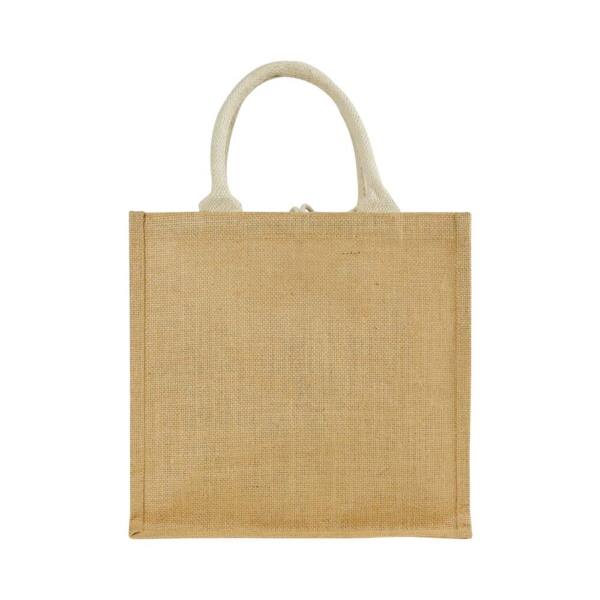 Megan Eco cotton front pocket jute bag (2)