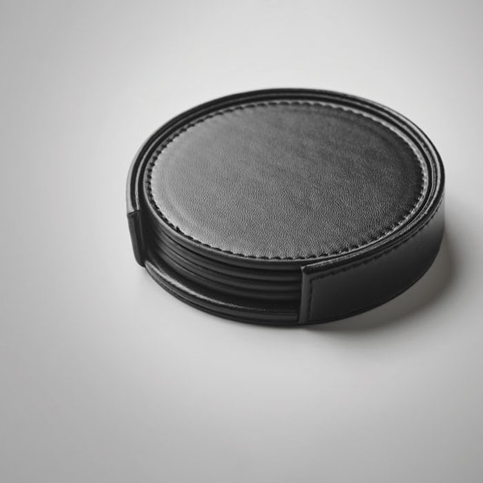 Seagal Set of 4 PU coasters. (2)