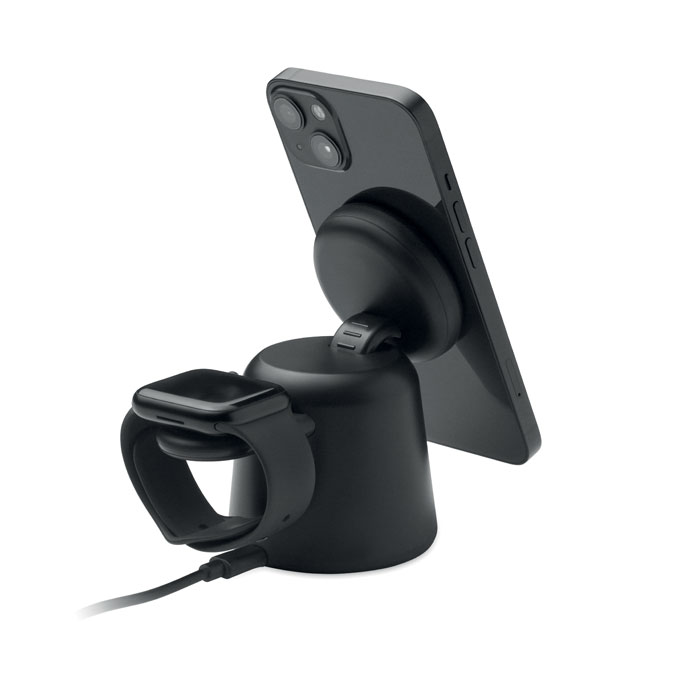 Shannen 3-in-1 wireless charger 15W (4)