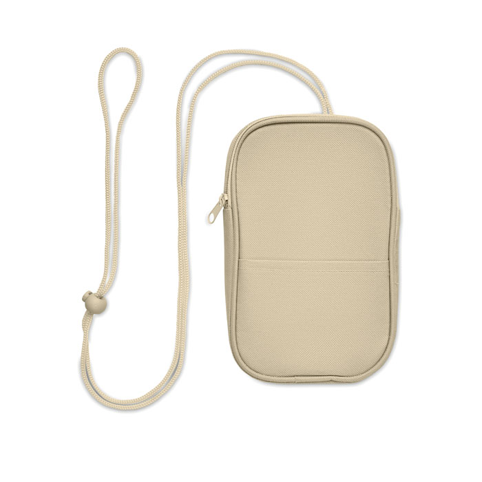 Wilbur RPET cross body travel pouch. (3)