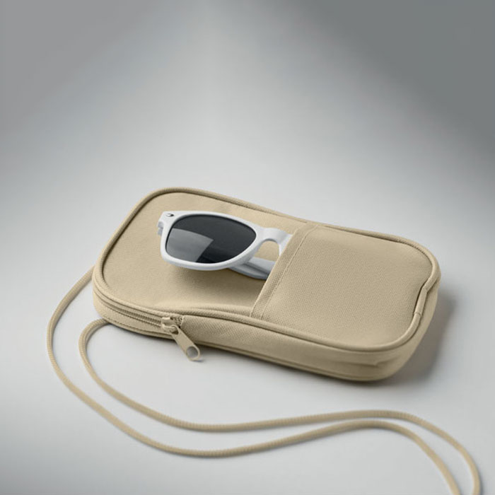 Wilbur RPET cross body travel pouch. (4)