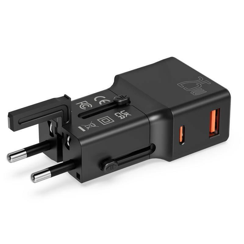 Ampira 25W Travel adapter (2)
