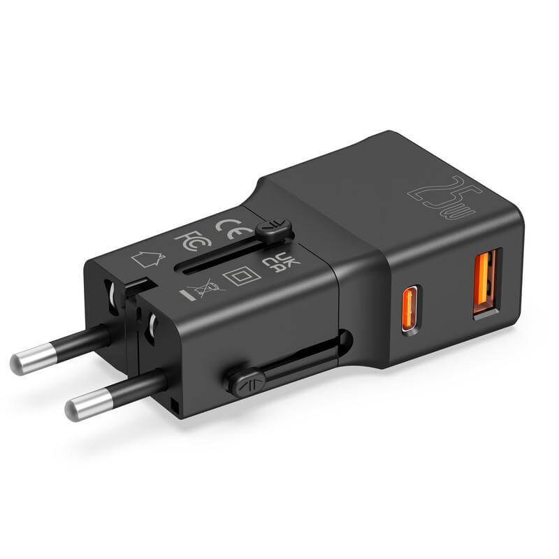Ampira 25W Travel adapter (6)