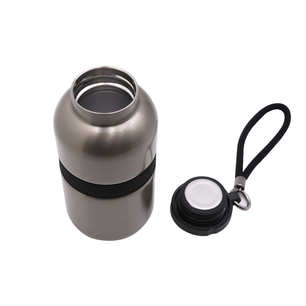 Davis 420 ML stainless steel interior flask. (2)