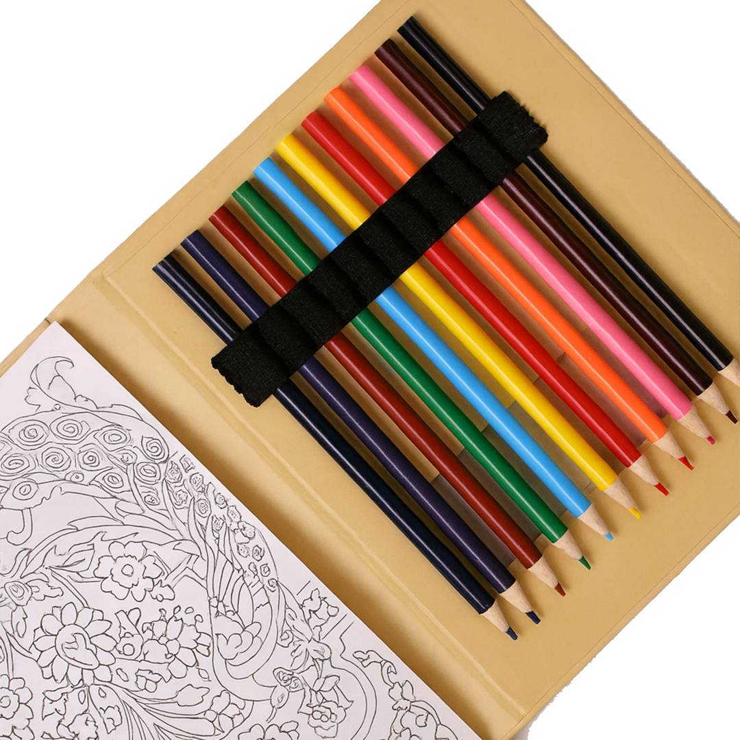 Elie 25 Pages & 12 high-quality pencils set (4)