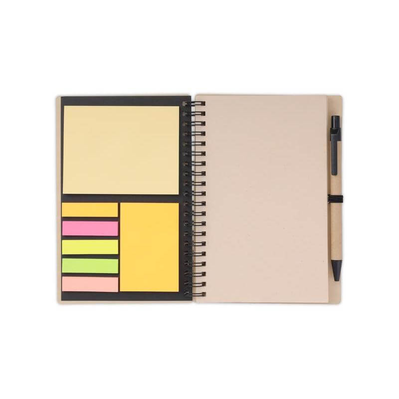 Trailwright Eco B6 notepad with pen & sticky note (3)