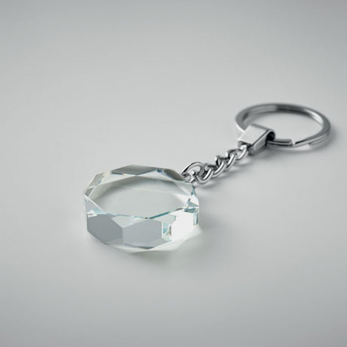 Verstappen Glass round award key ring (4)