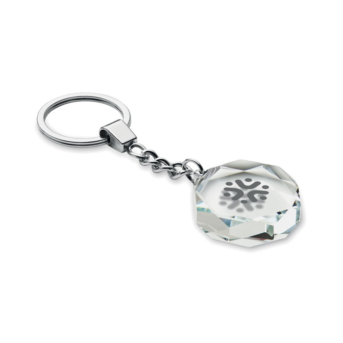 Verstappen Glass round award key ring (6)
