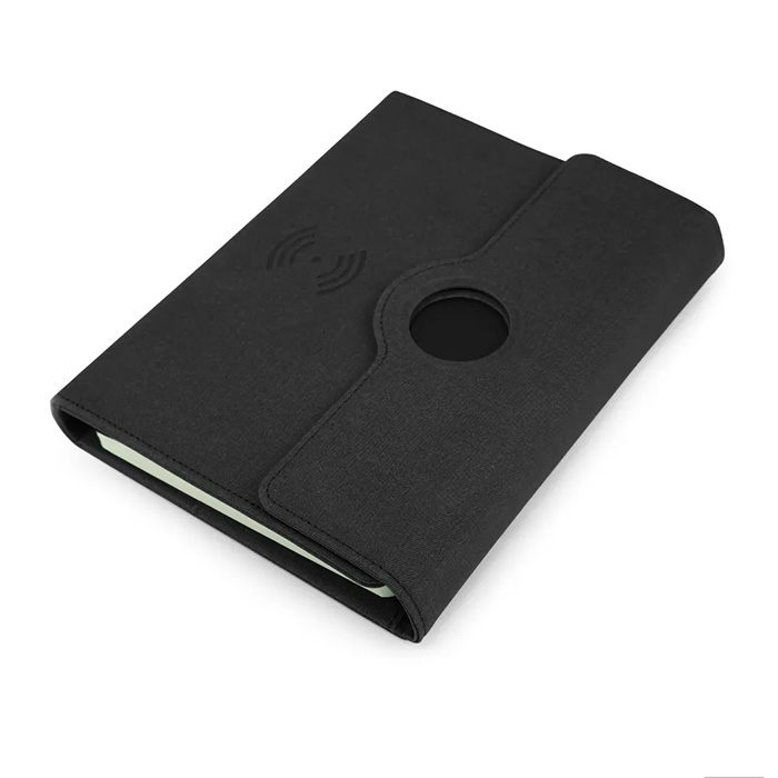 Techoo 8,000 mAh 15W charging portfolio notebook (1)