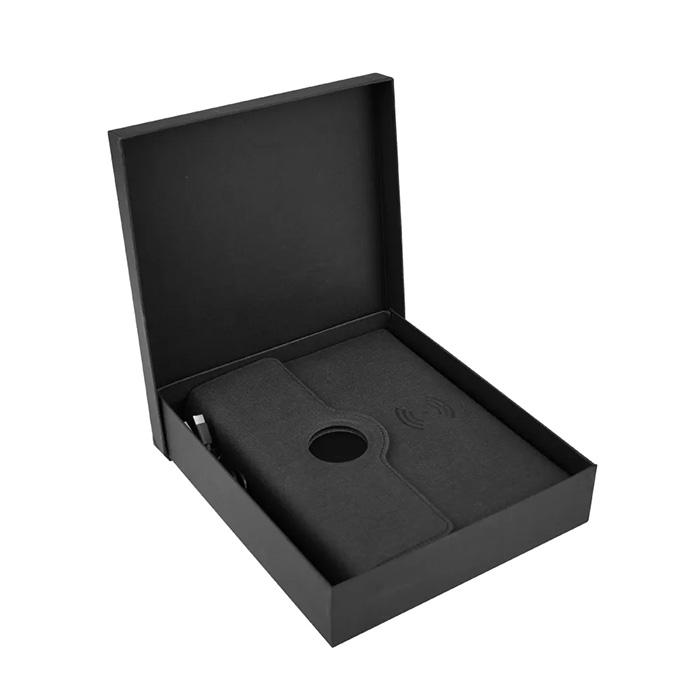 Techoo 8,000 mAh 15W charging portfolio notebook (2)