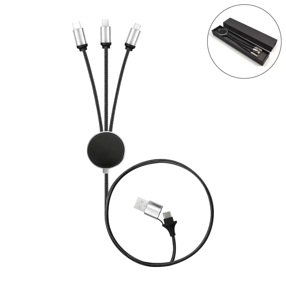 Lottie 105 CM 3-In-1 multi charging cable. (9)